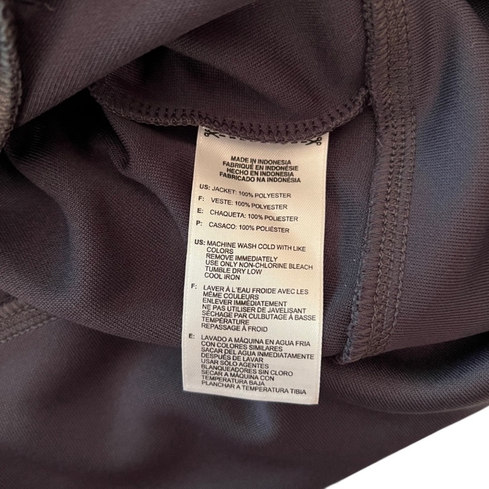 Adidas Women’s Active 360 Gray Jacket with Red Stripes, size L - Picture 10 of 16